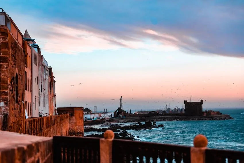Coucher de soleil à Essaouira