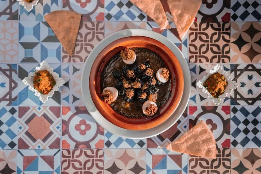tajine traditionnel dans un restaurant à Essaouira